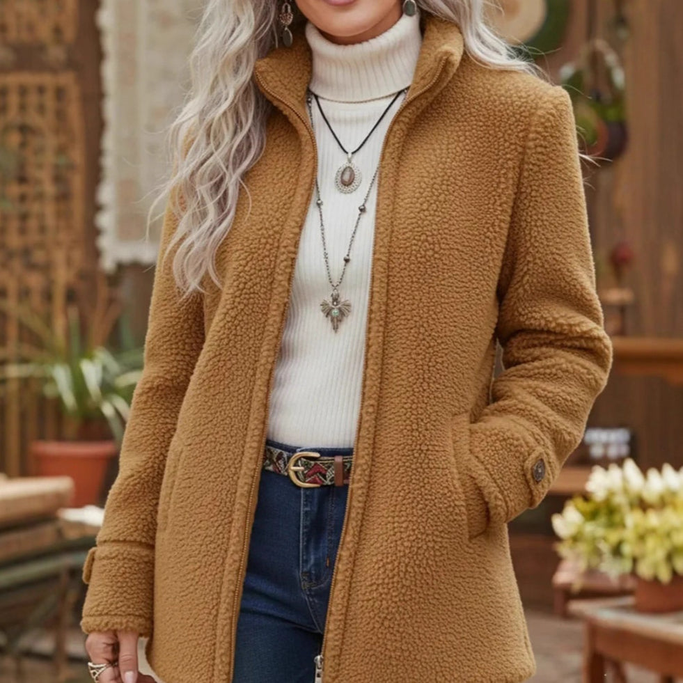Fleece Zip-Up Jacket Women