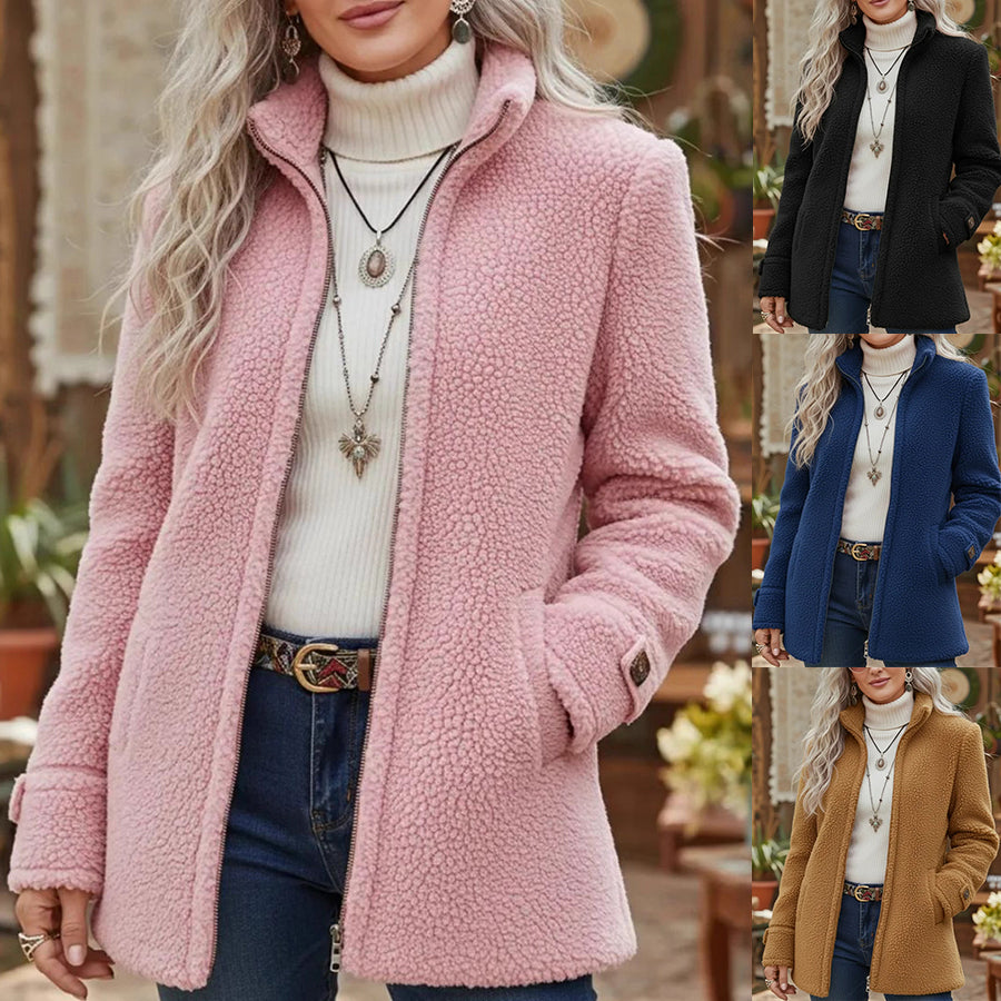 Fleece Zip-Up Jacket Women