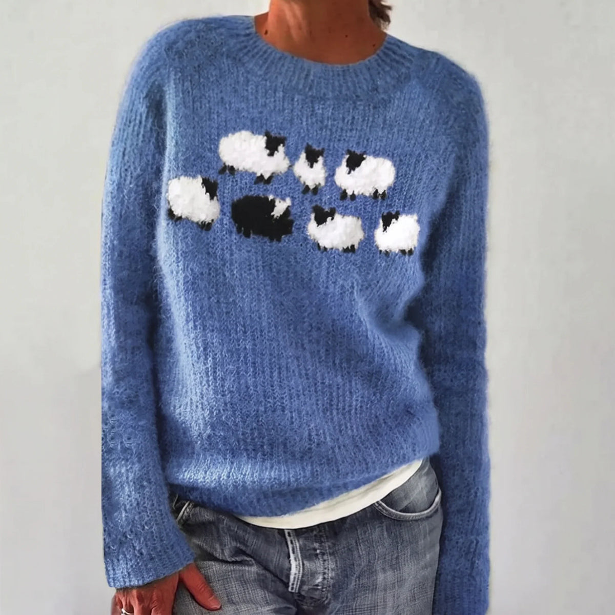 Bianka | Sweater with Sheep