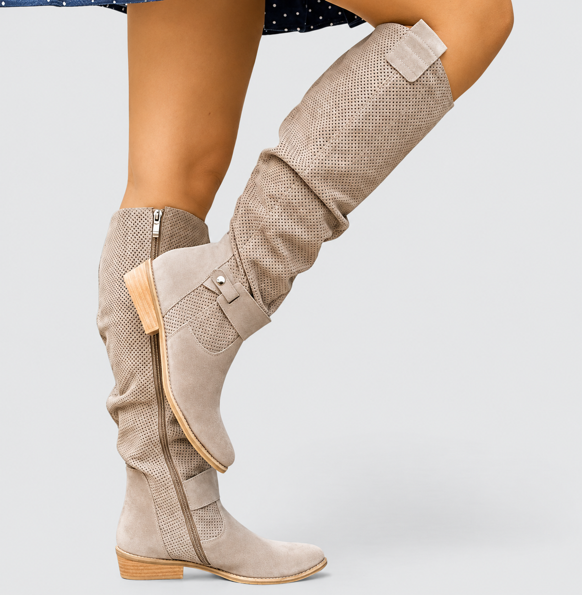 Rebekah - Cushioned Western Boots