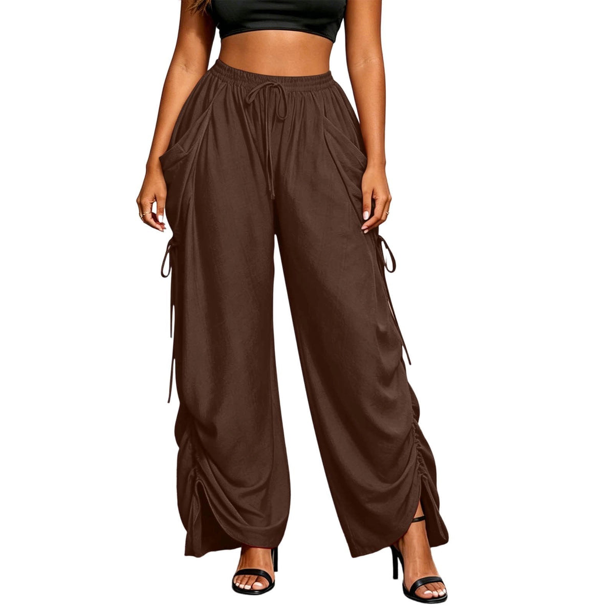 Snugsy™ Wide-Leg Drawstring Pants