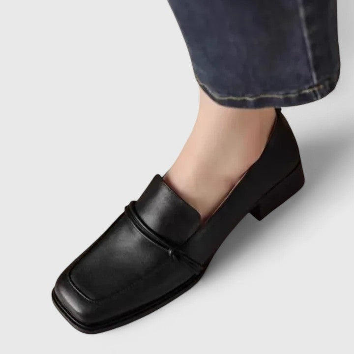 Mirella | Square Toe Loafers
