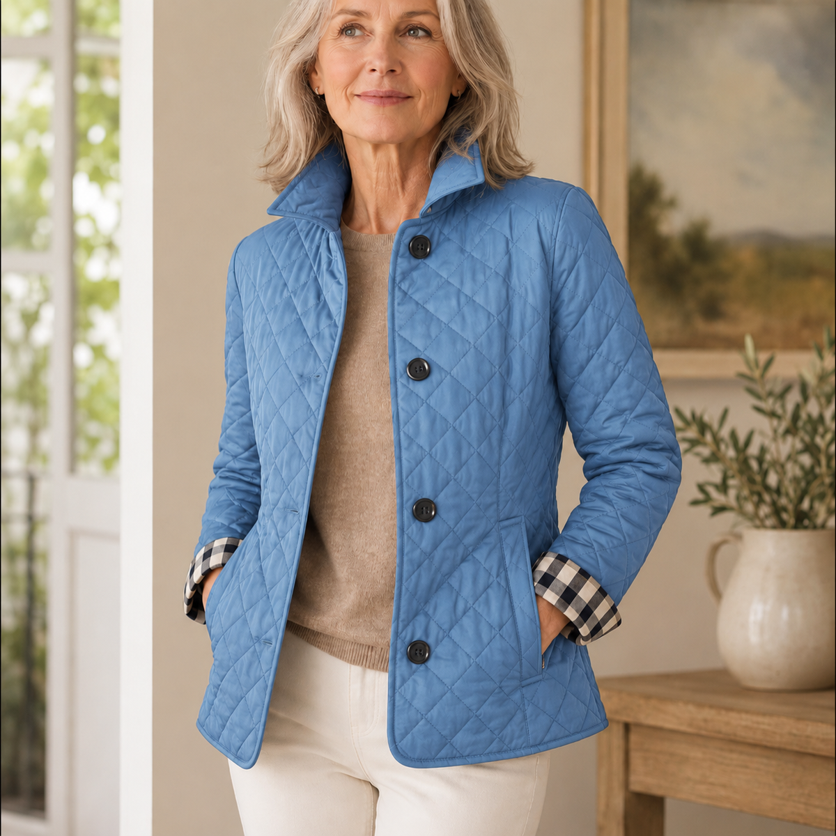 Eleanor Whitmore Jacket — Mid-Season Quilted