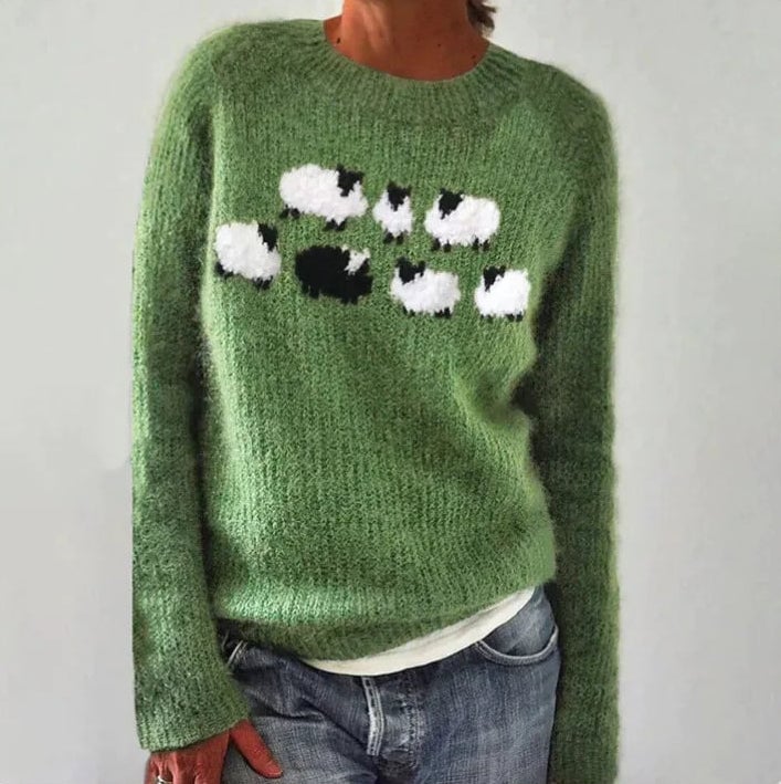 Bianka | Sweater with Sheep
