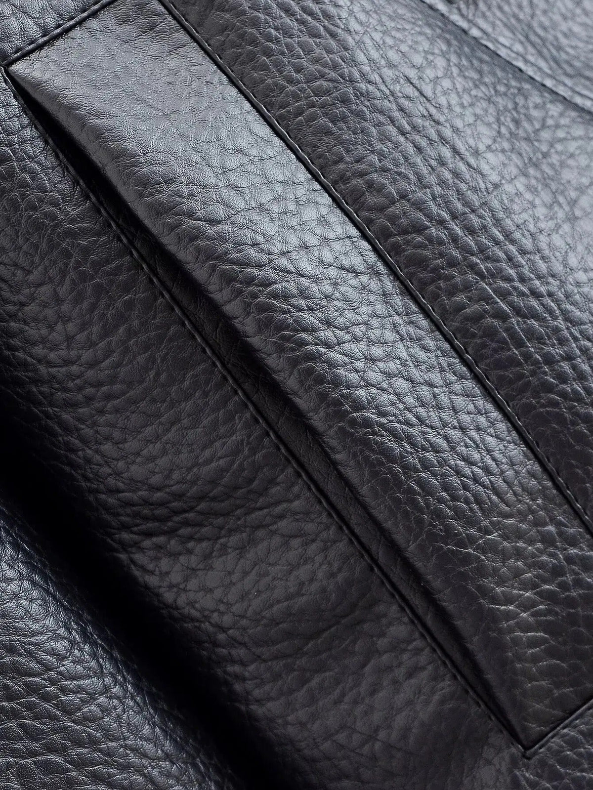 Cecil Asymmetrical Leather Jacket