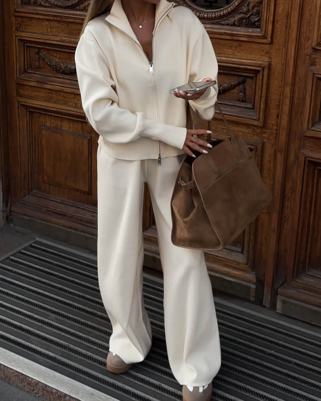 Clarisse Knitted Cotton Set