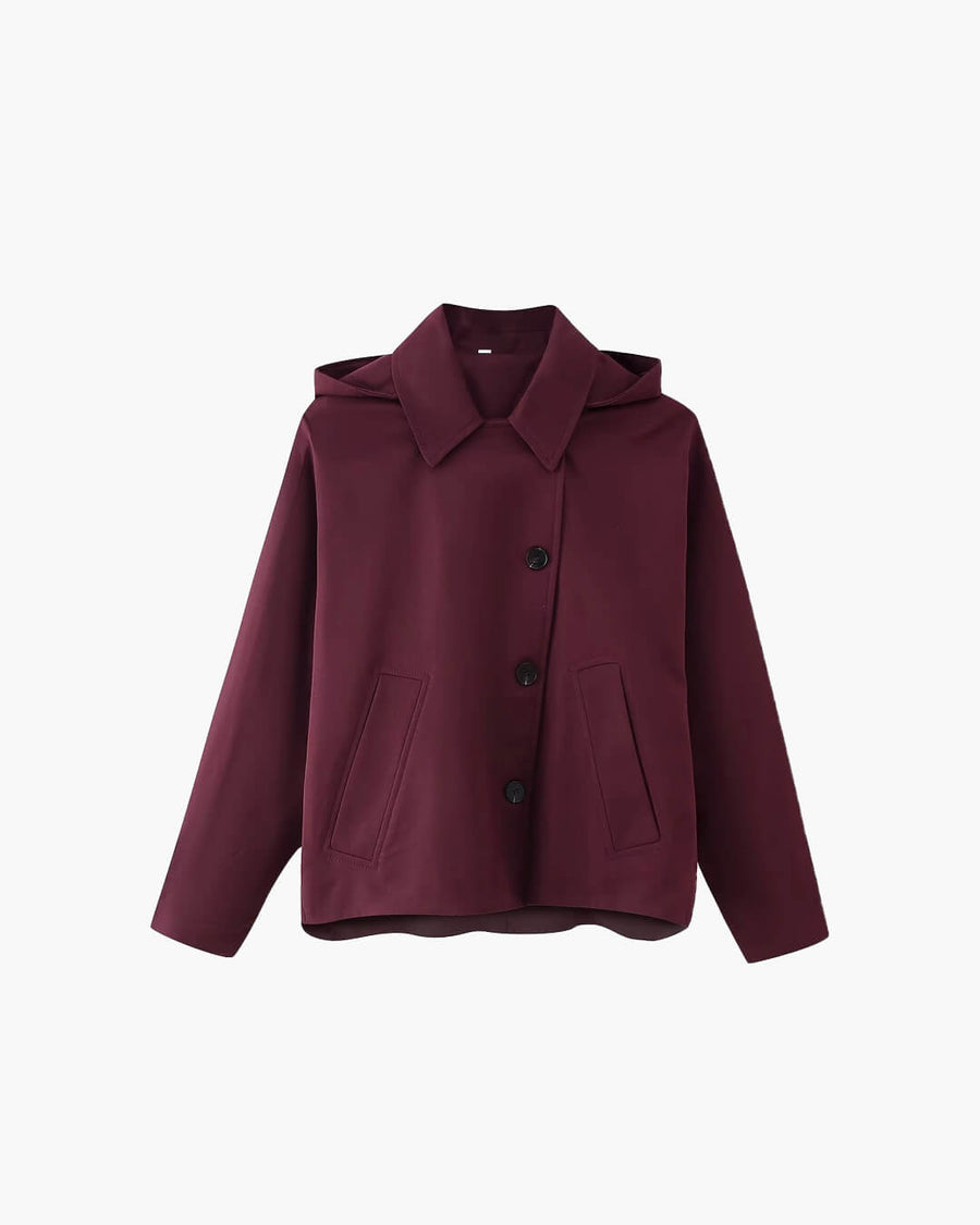 Eleanor Hooded Trench Coat