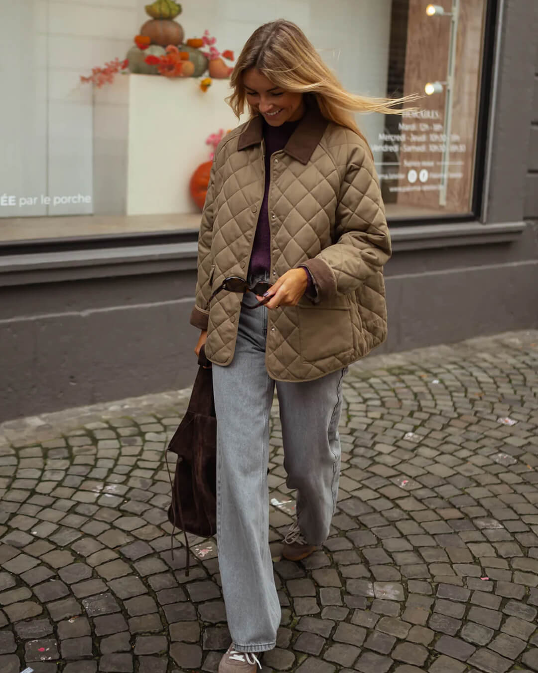 Elsa Quilted Retro Jacket