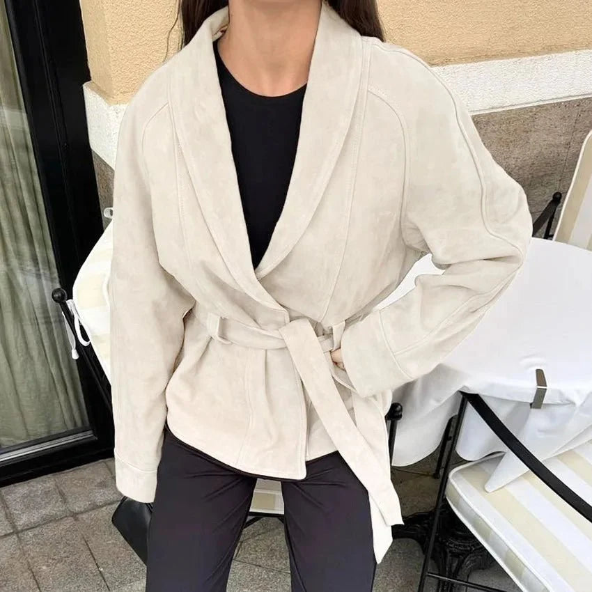 Evelyn Suede Jacket