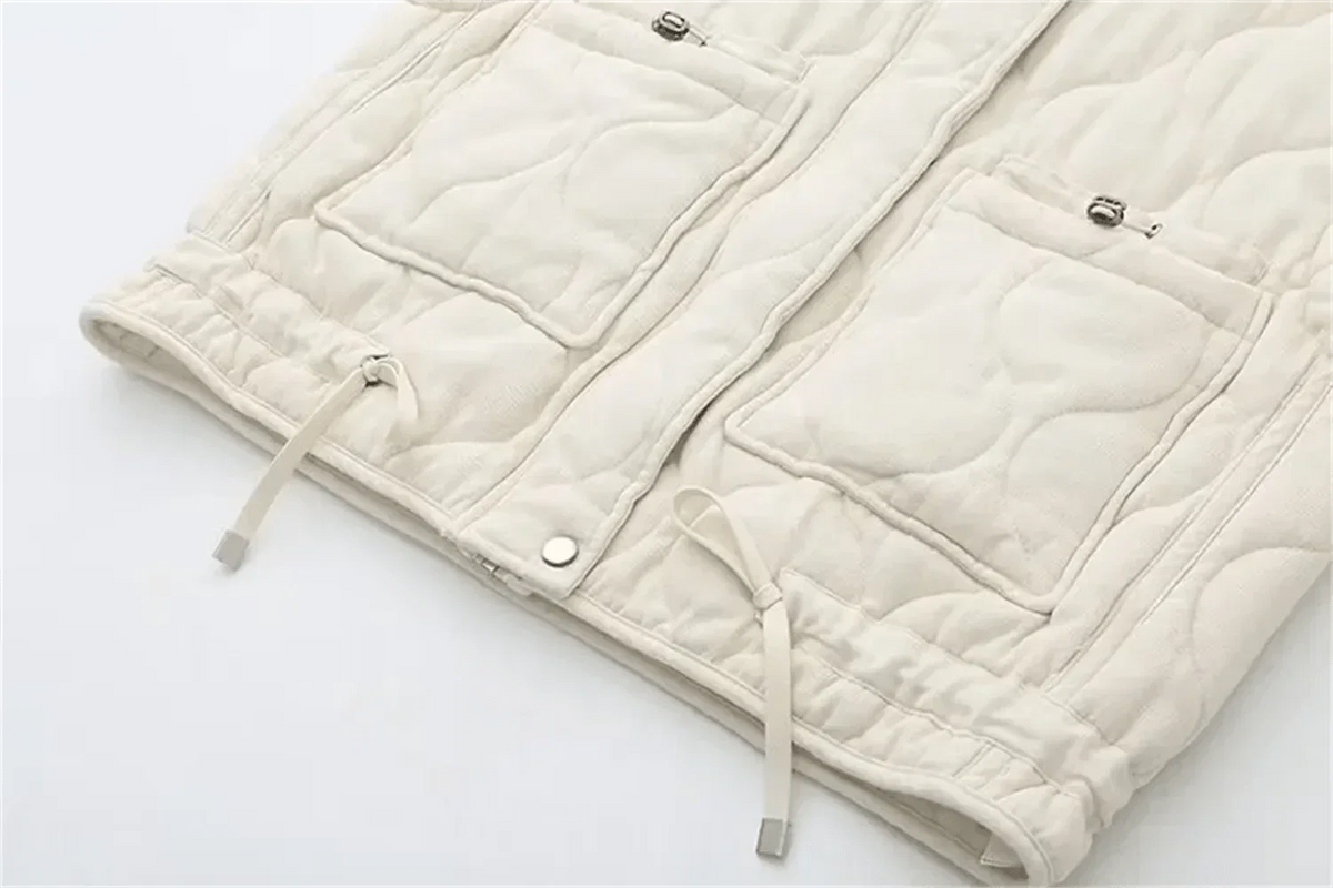 Fiona Quilted Padded Vest