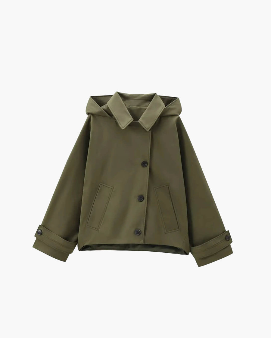 Hailey Hooded Windbreaker Jacket