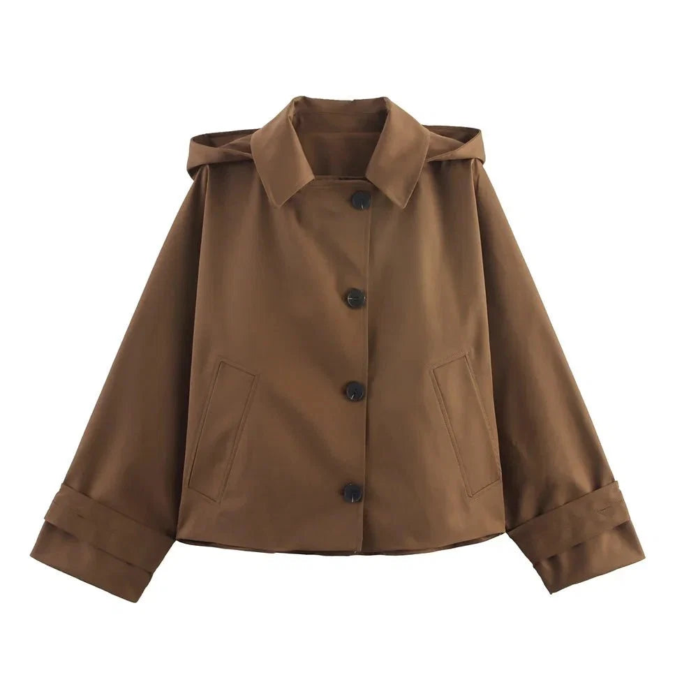 Hailey Hooded Windbreaker Jacket