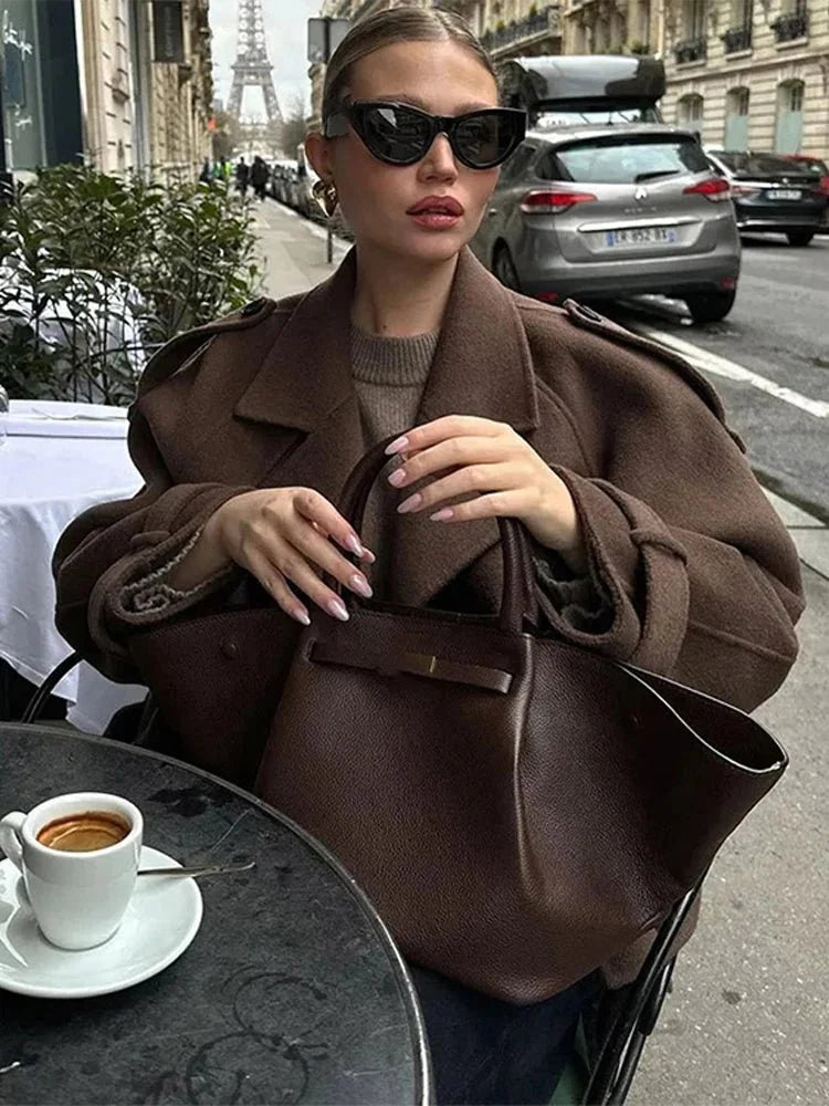 Katrina Lace Up Trench Coat