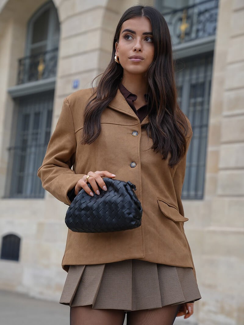 Matilda faux suede Blazer