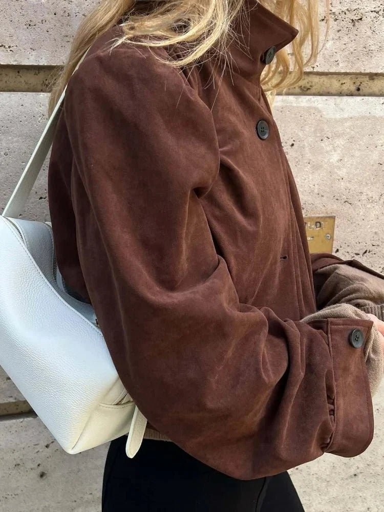 Rita Suede Jacket