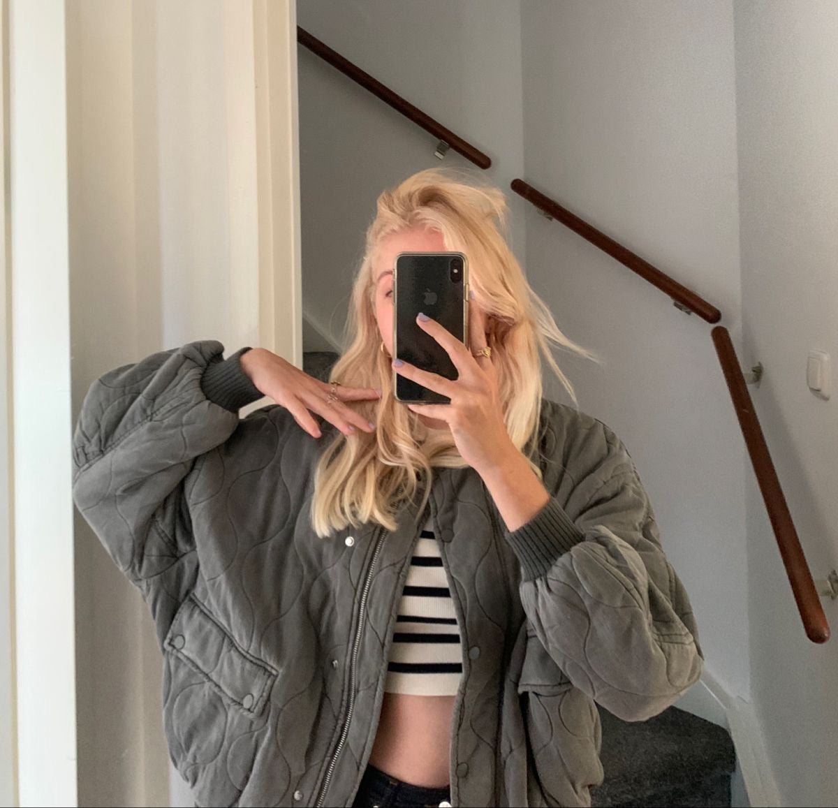 Selma Padded Bomber Jacket