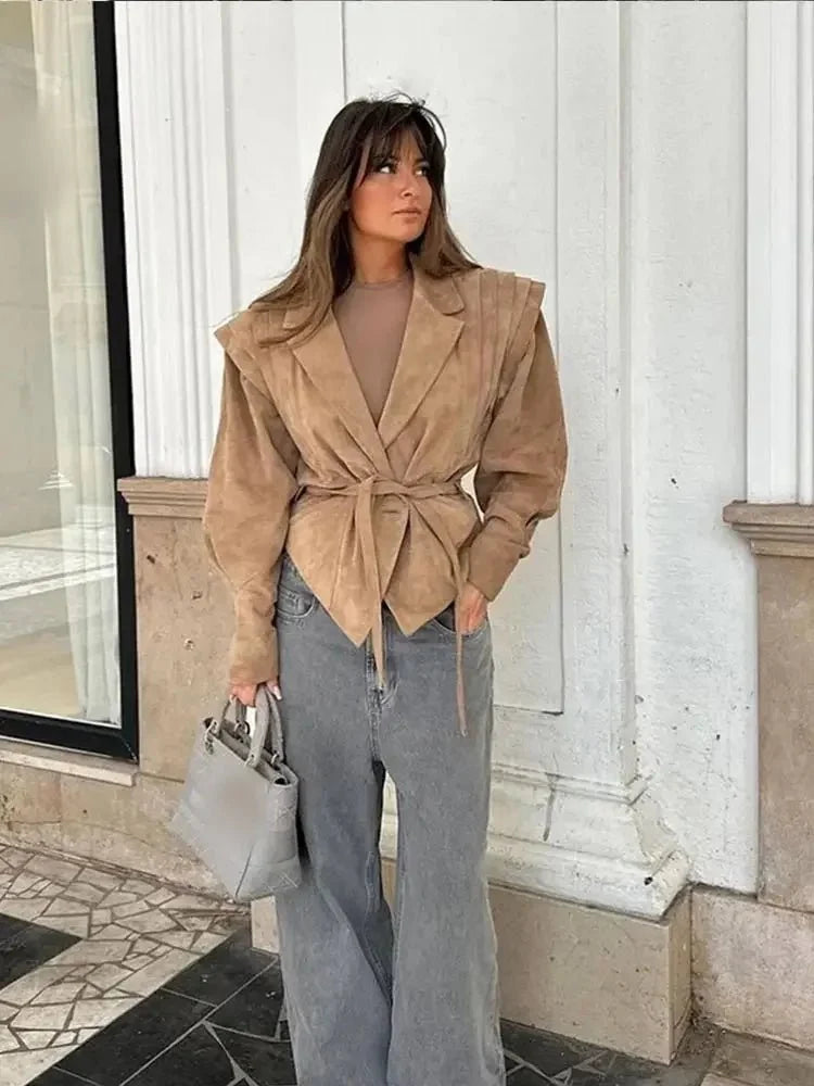 Serena Vegan Leather Jacket