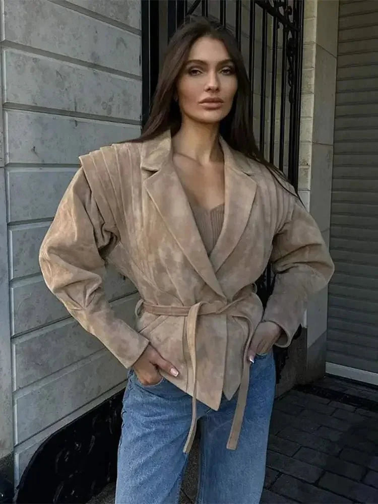 Serena Vegan Leather Jacket