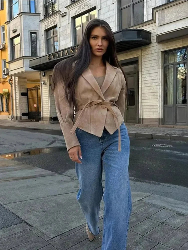Serena Vegan Leather Jacket