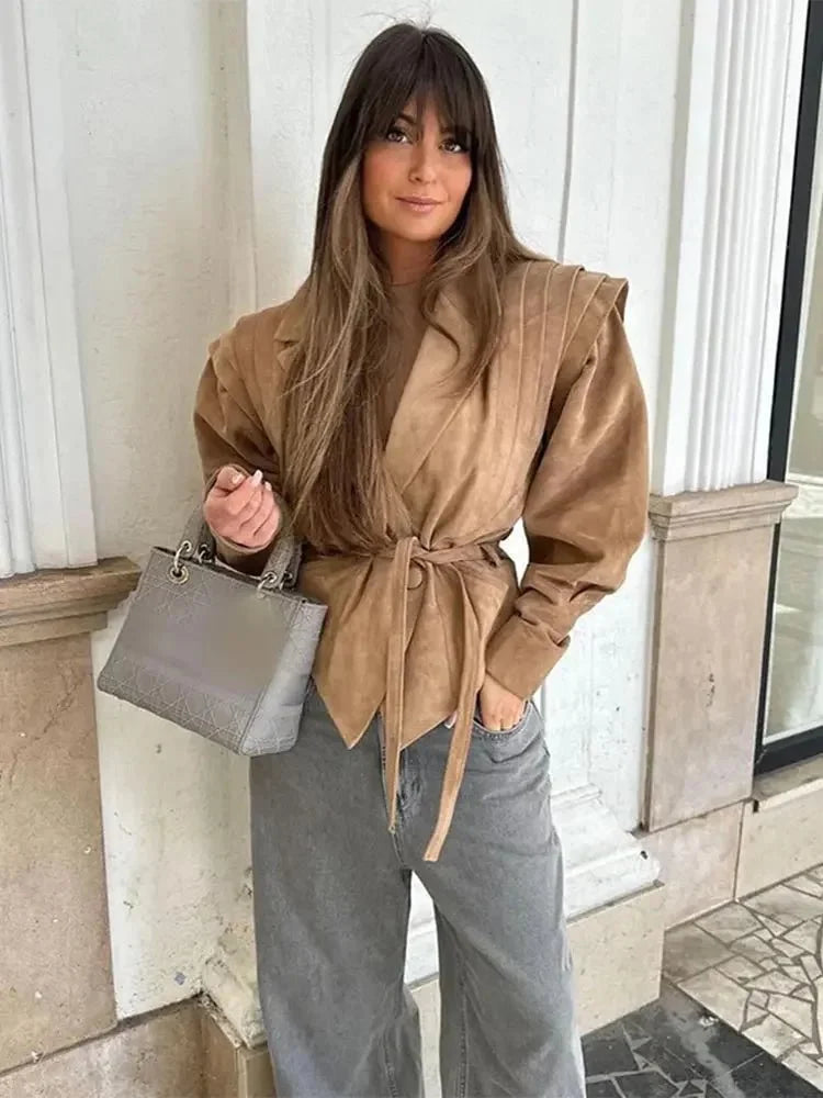 Serena Vegan Leather Jacket